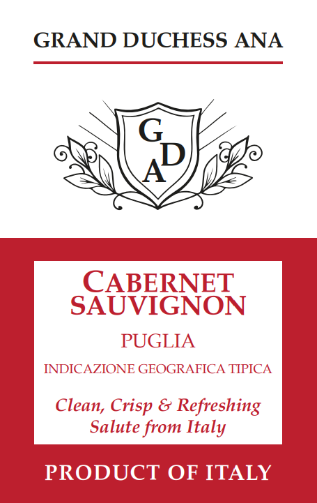 Grand Duchess Ana Cabernet Sauvignon