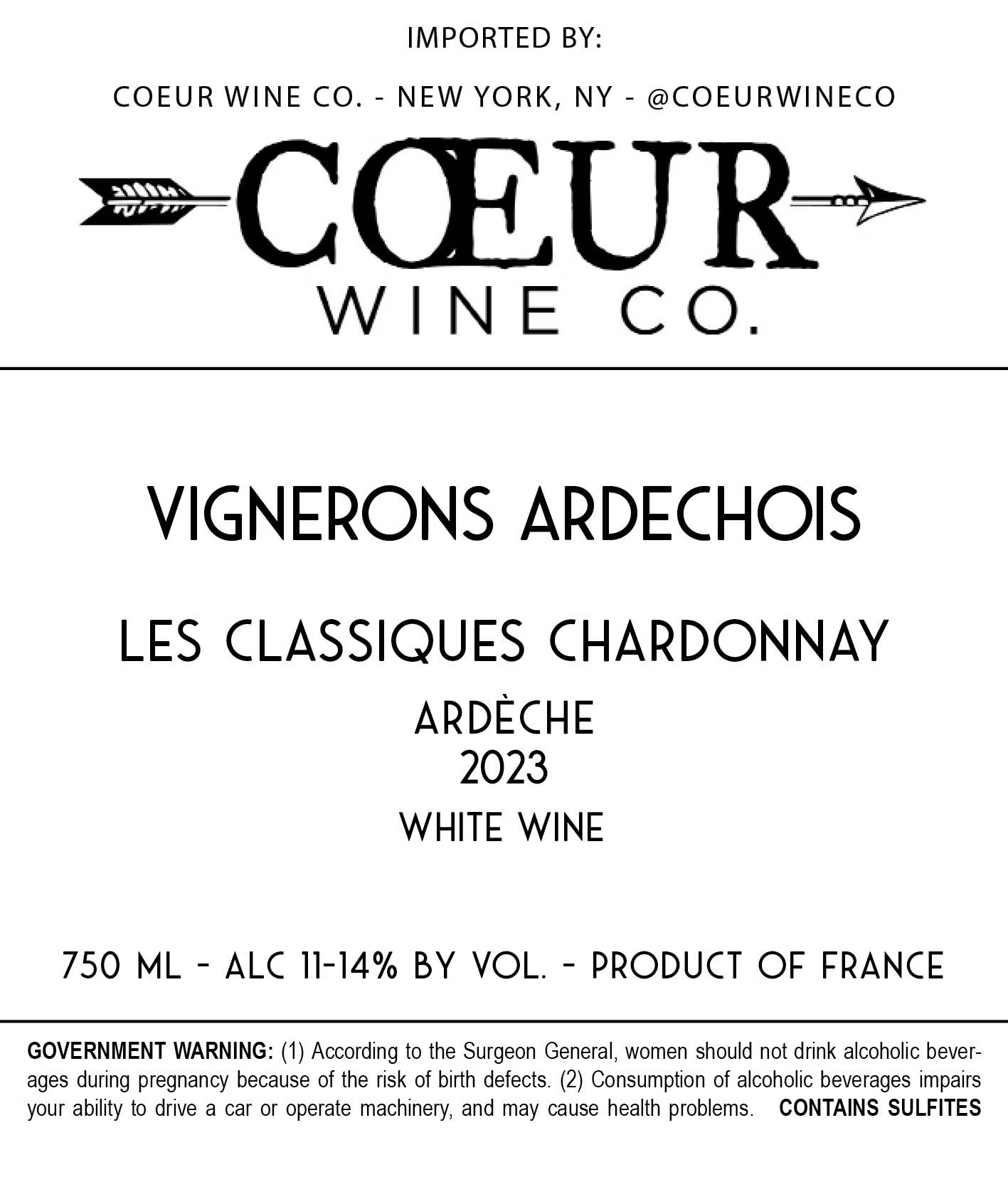 Les Classiques Chardonnay