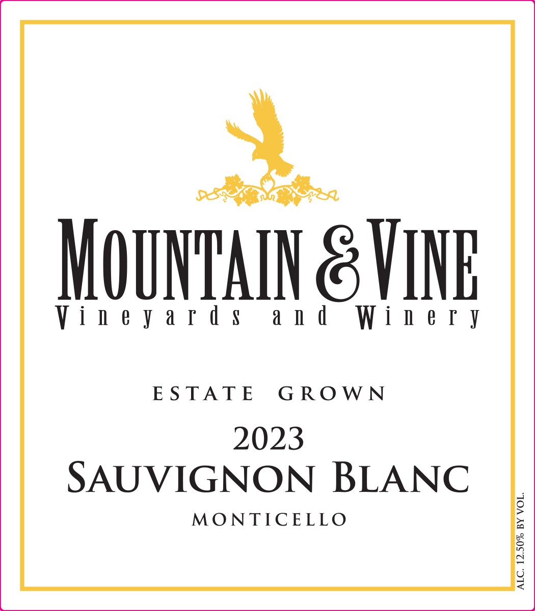 Estate Grown  Sauvignon Blanc Monticello