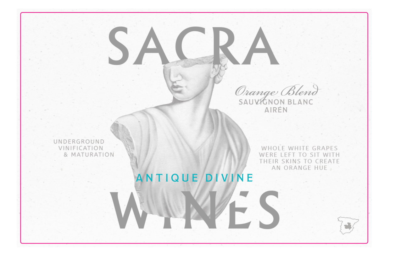 Sacra Sauvignon Blanc 50% - Airén 50% Orange Blend