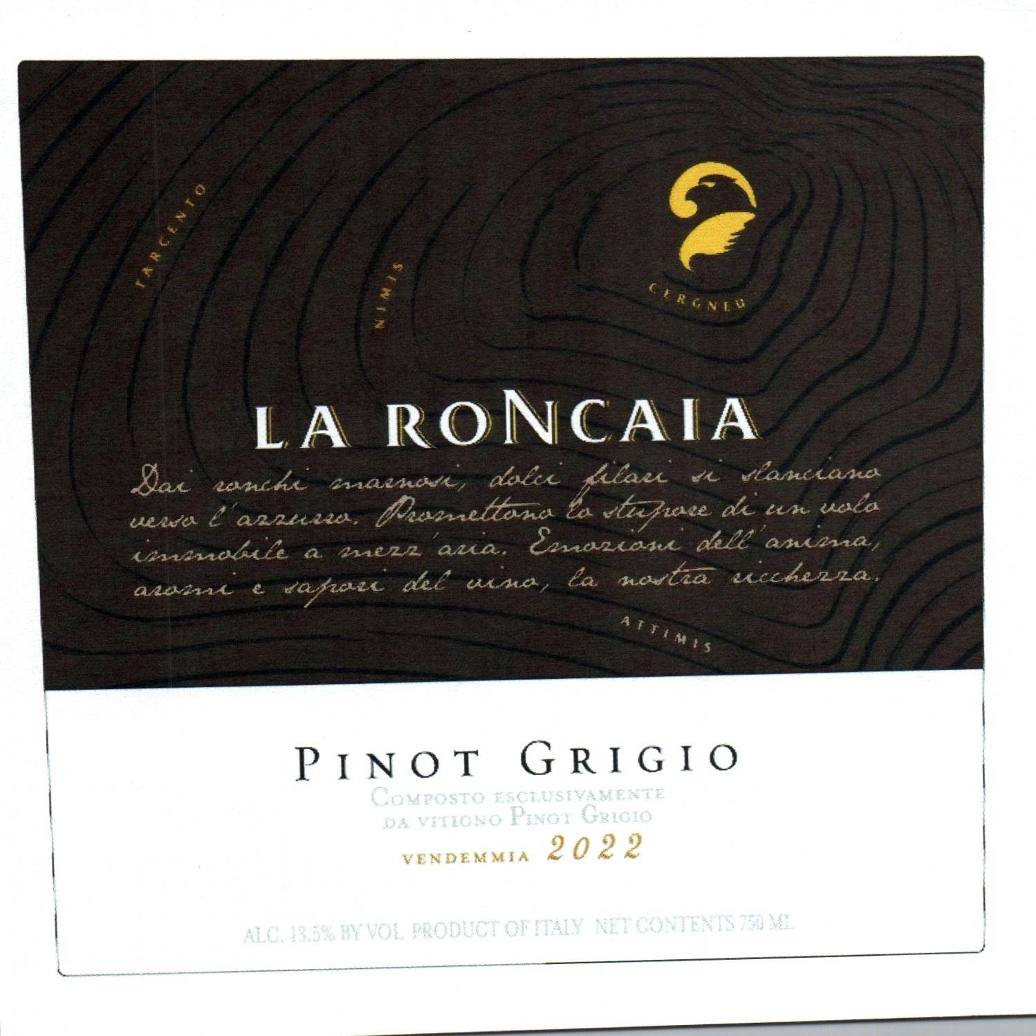 Friuli Colli Orientali Denominazione Di Origine Controllata Pinot Grigio
