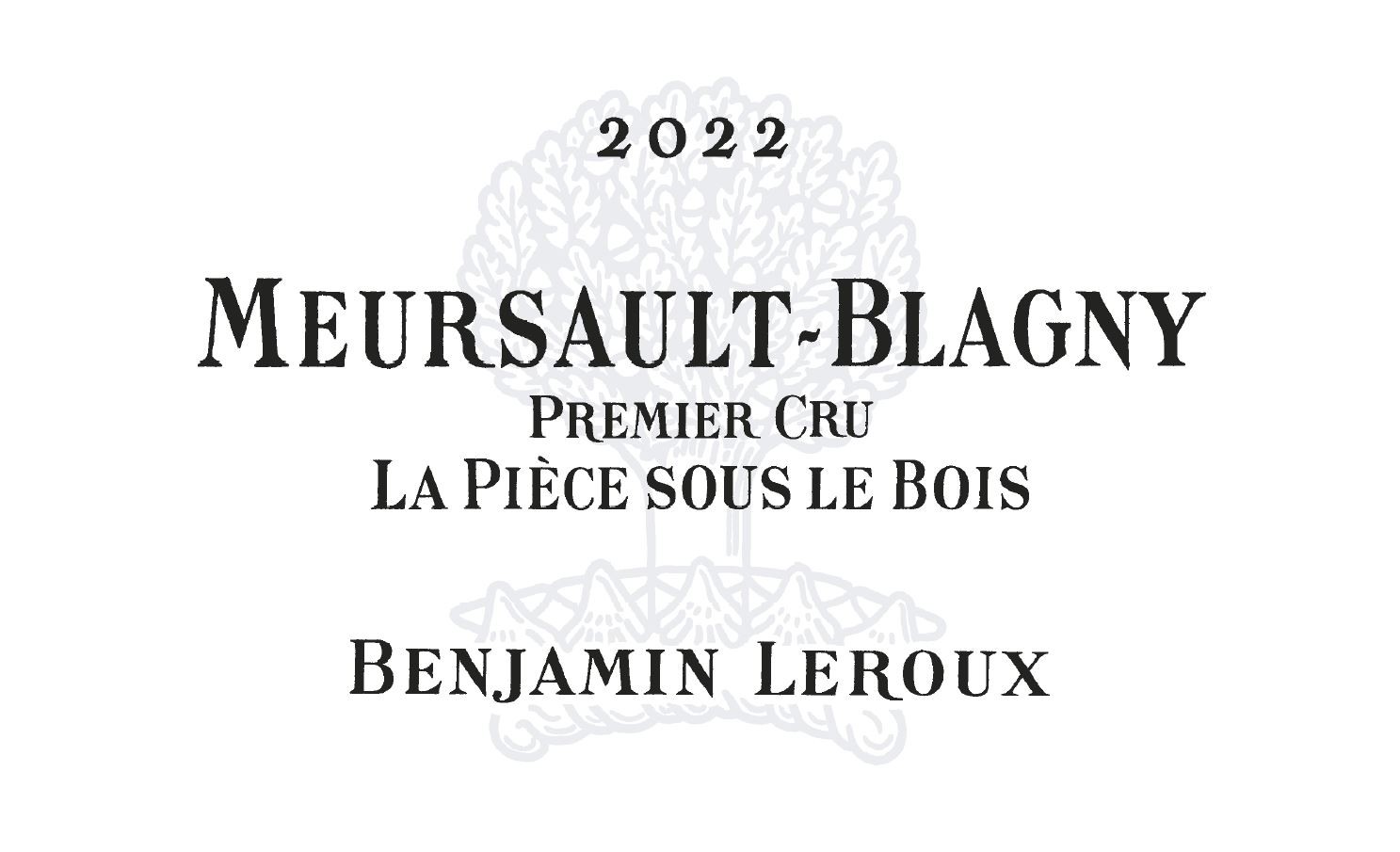 Meursault - Blagny 1er Cru La Pièce Sous Le Bois Cuvée 1950