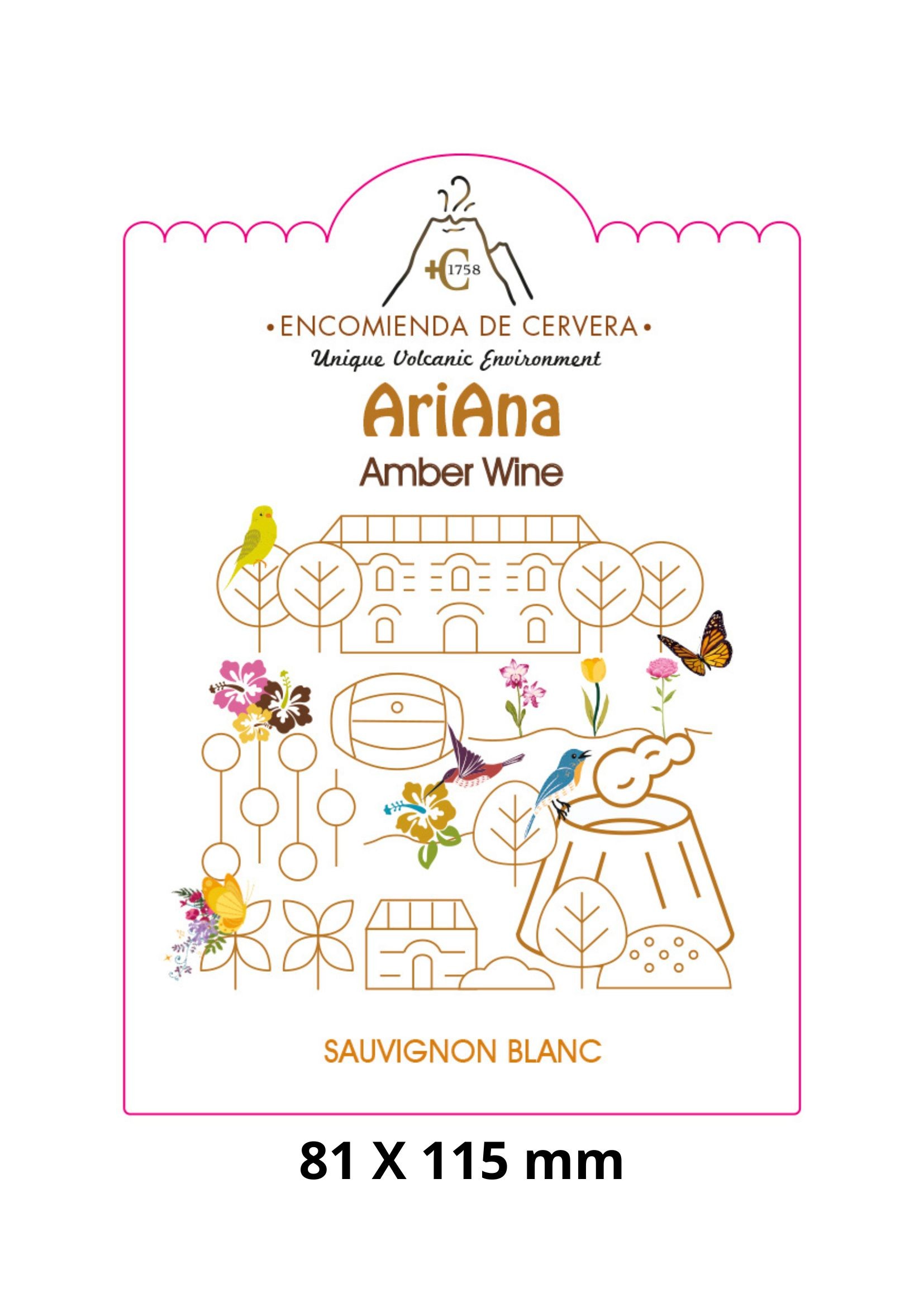 Ariana Sauvignon Blanc Amber Wine