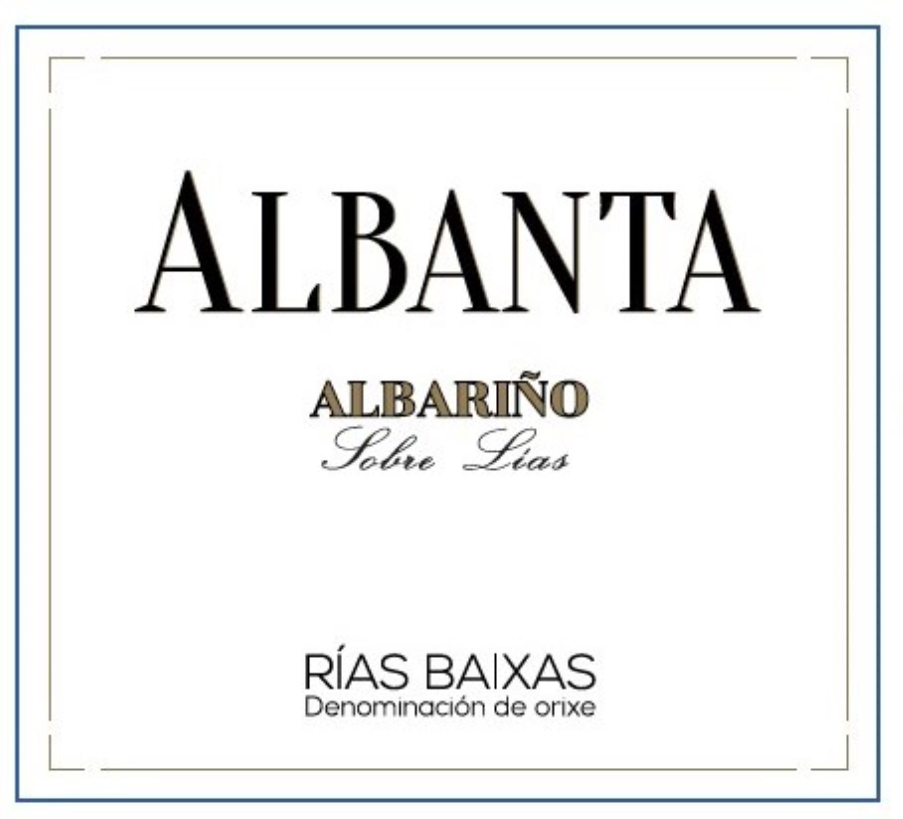 Albanta Albariño Sobre Lias