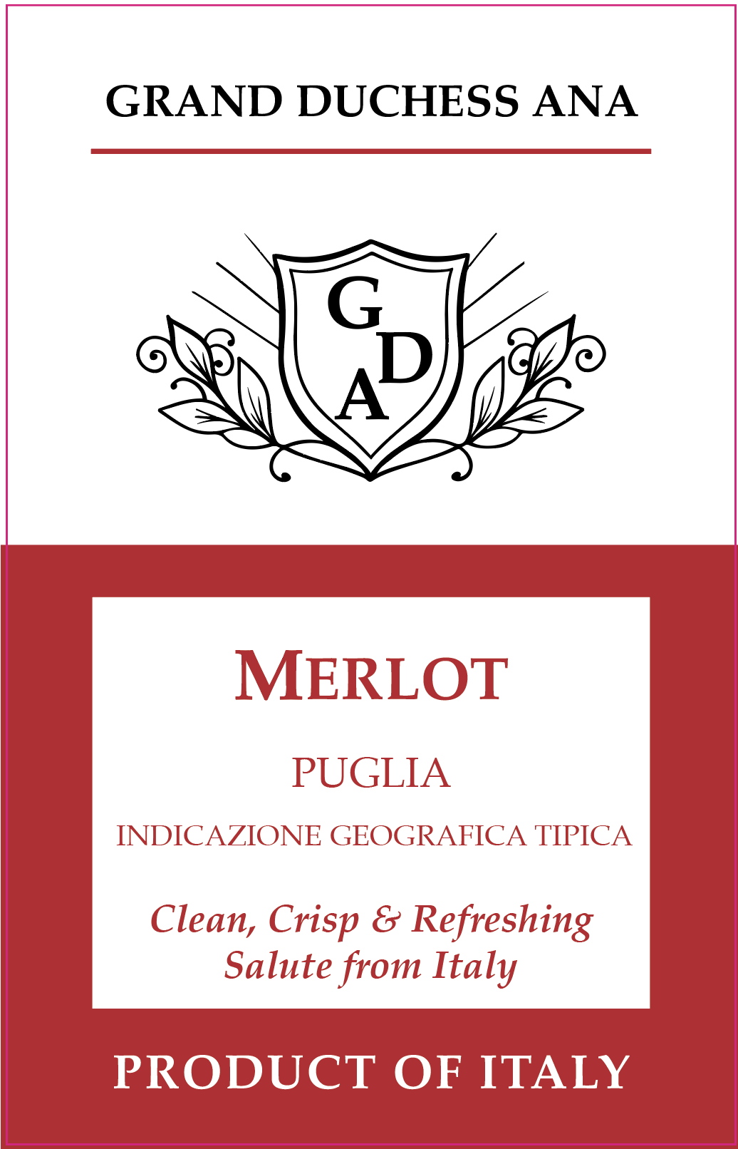 Grand Duchess Ana Merlot
