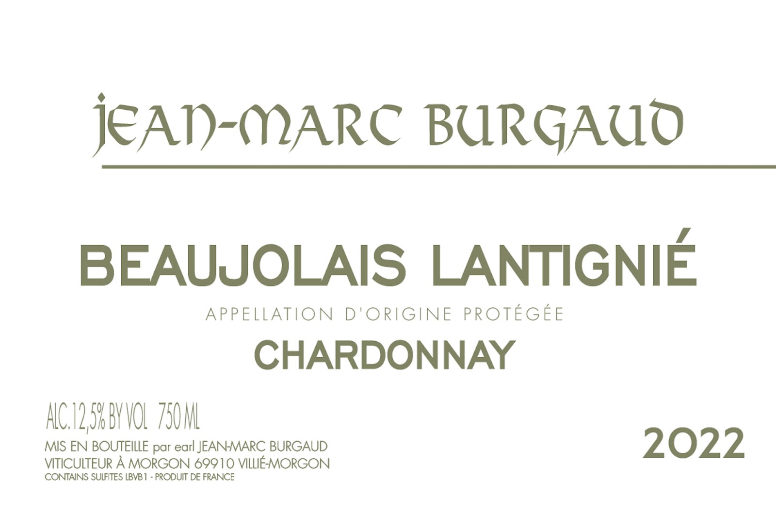 Beaujolais-Villages Blanc