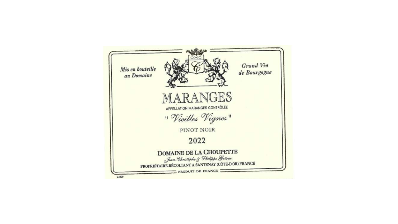 Maranges Vieilles Vignes