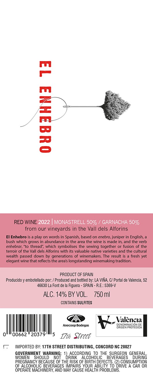El Enhebro Red Wine
