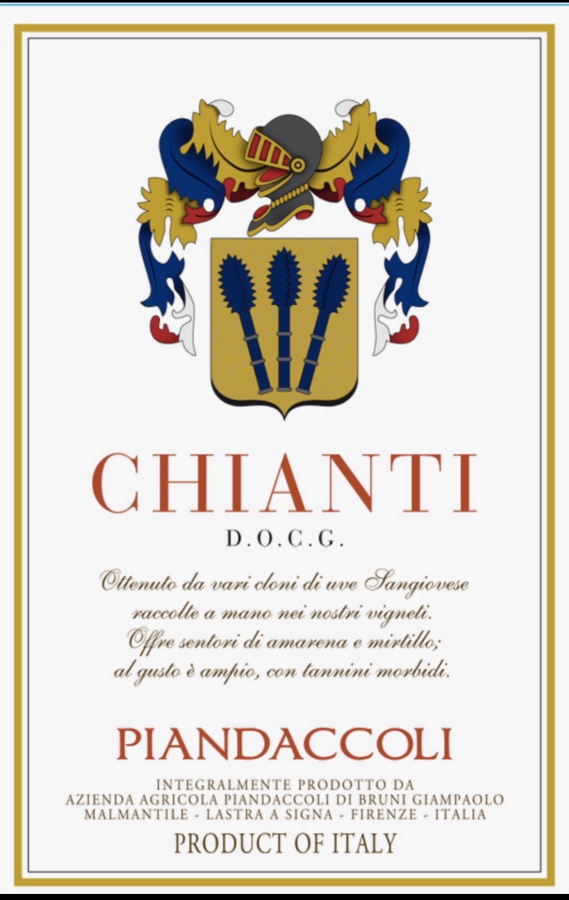 Piandaccoli Chianti