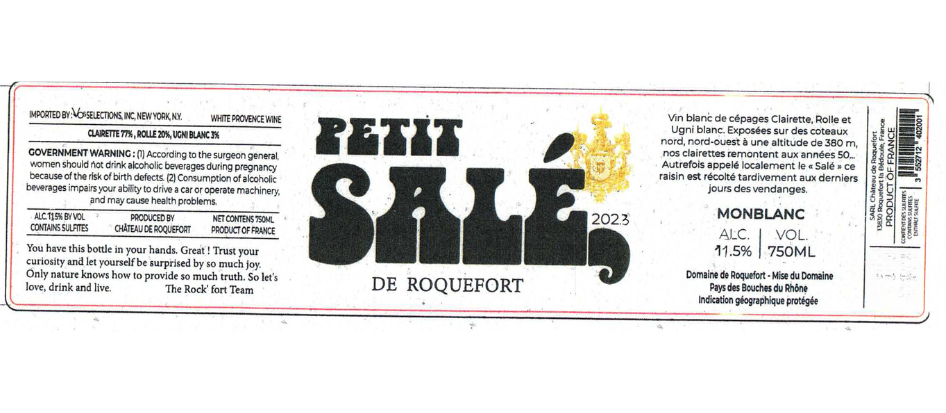 Petit Salé De Roquefort