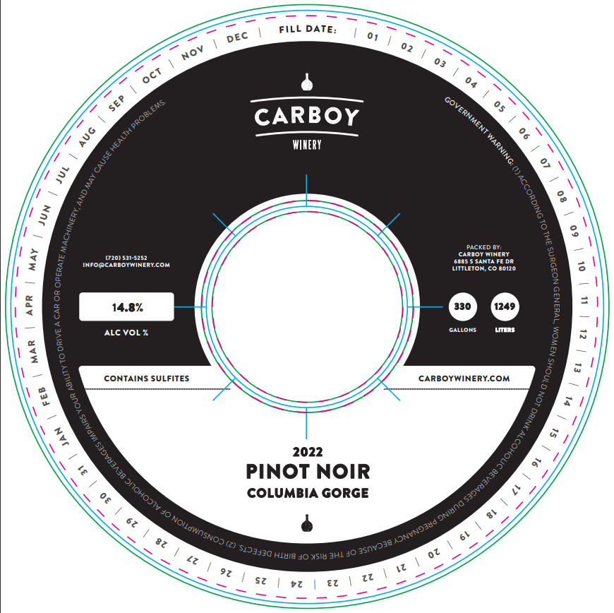 Pinot Noir Columbia Gorge
