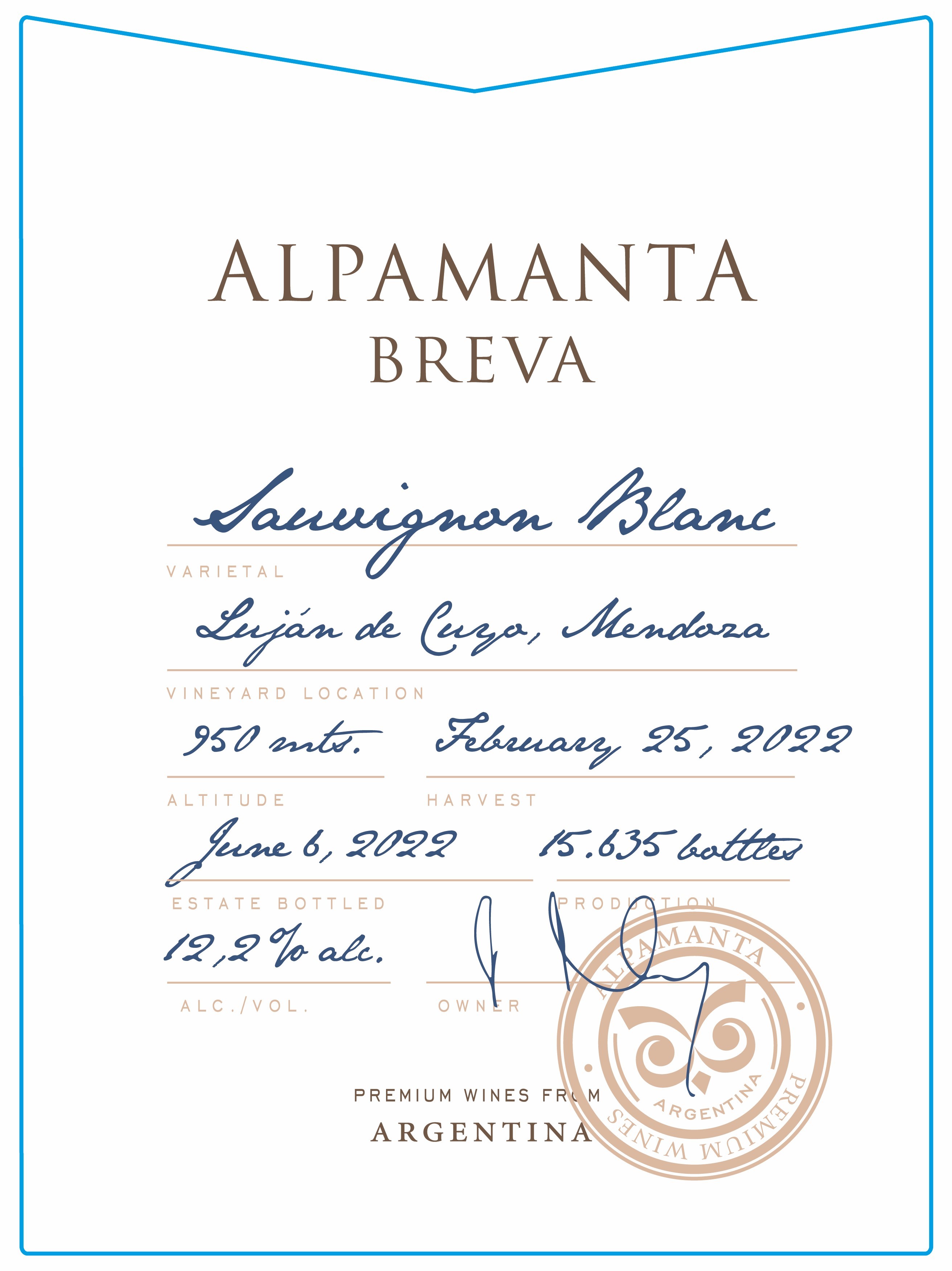 Breva Sauvignon Blanc