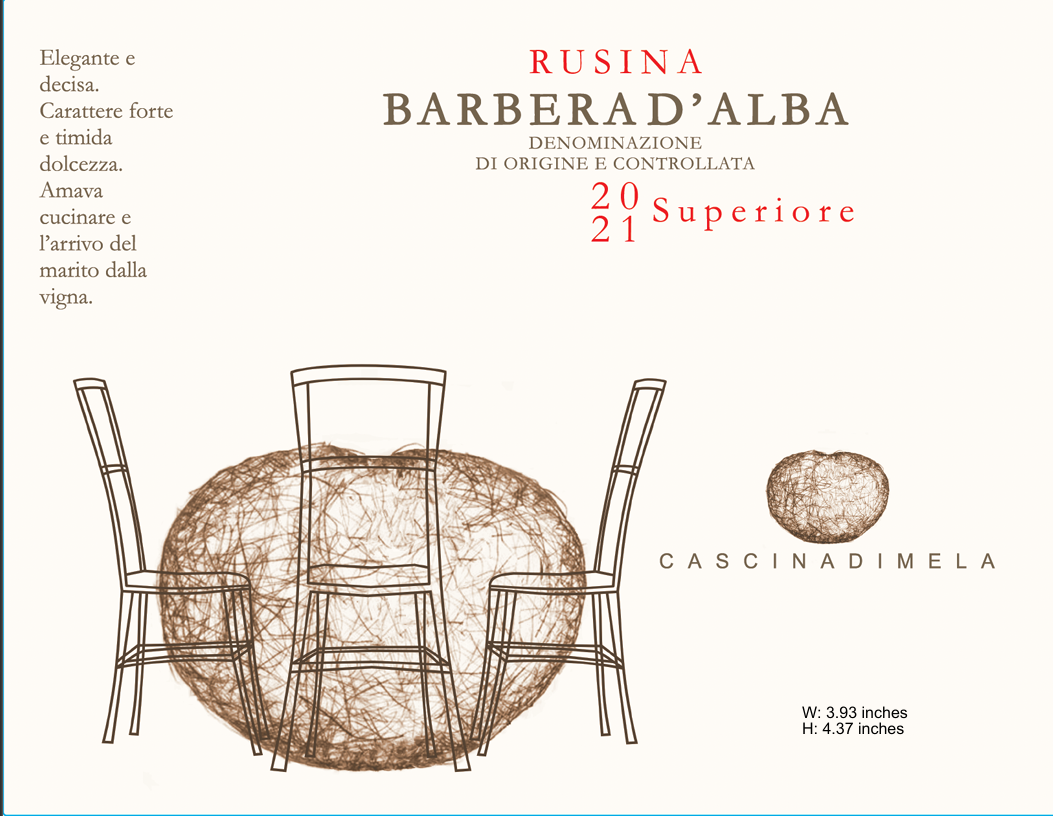 Rusina Barbera D'alba