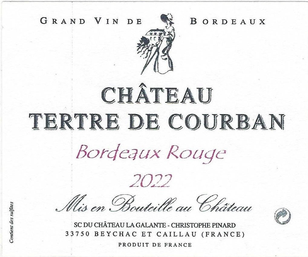 Château Tertre De Courban Bordeaux Rouge