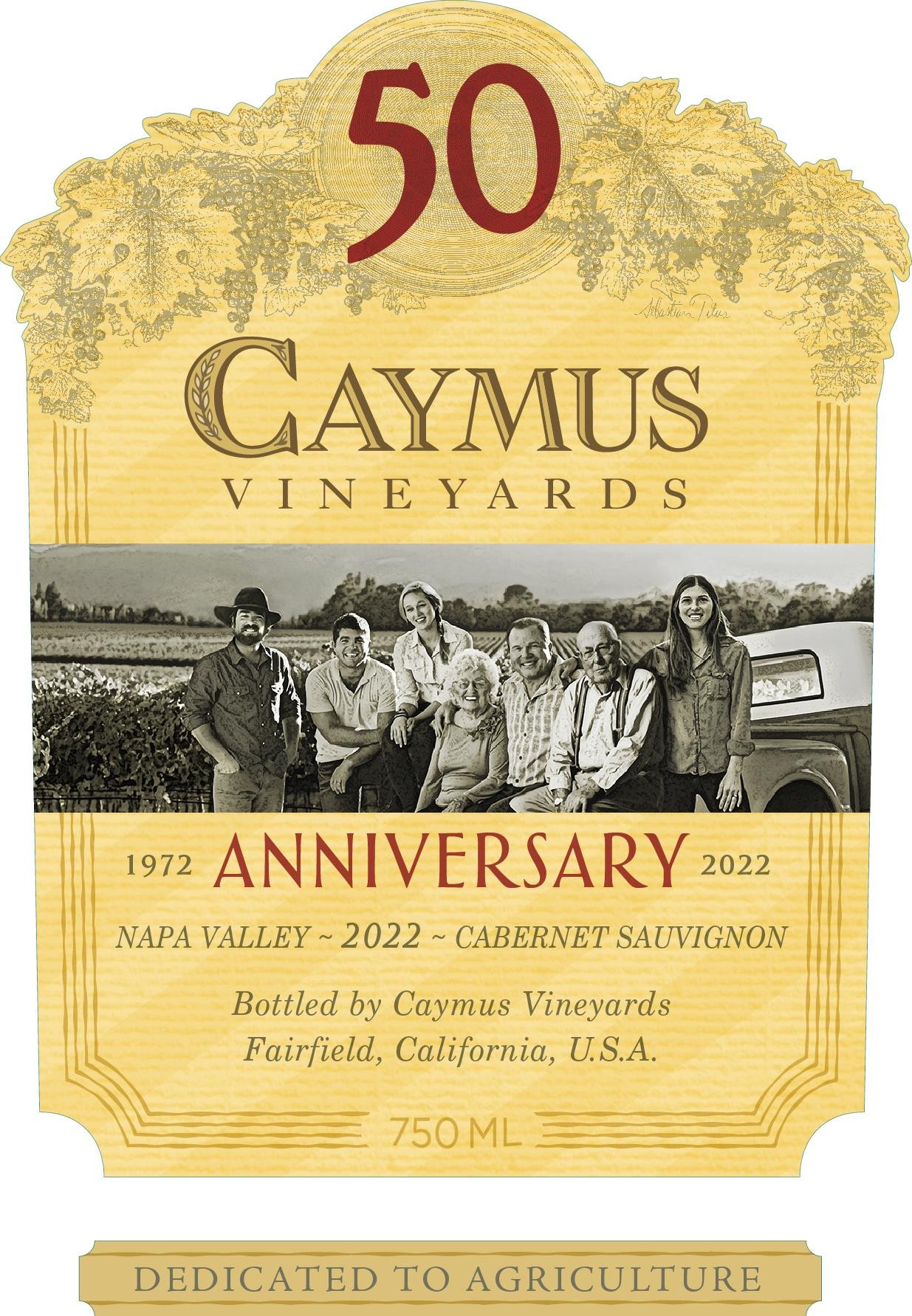 1972 Anniversary Napa Valley Cabernet Sauvignon