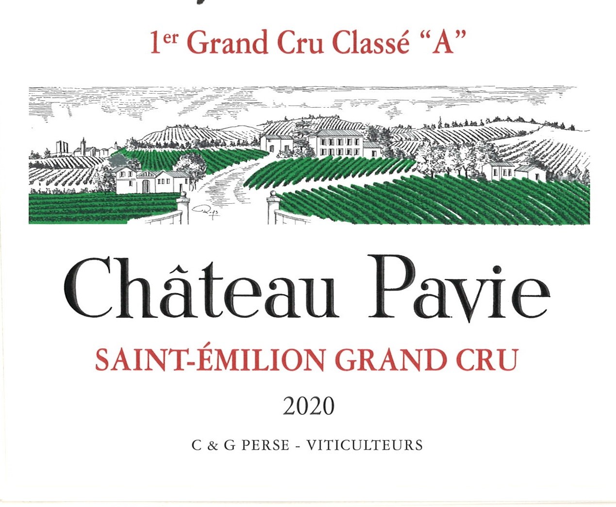 Château Pavie 1er Grand Cru Classé