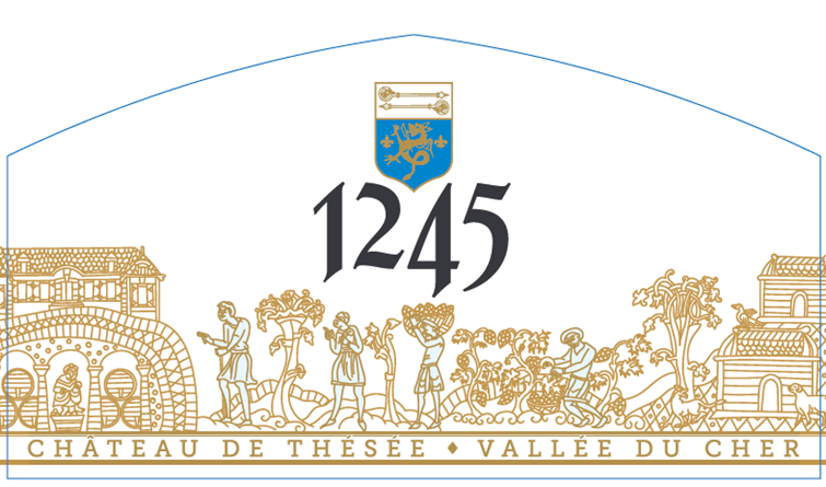 Château De Thé Sé E Touraine Sauvignon Blanc 100 %