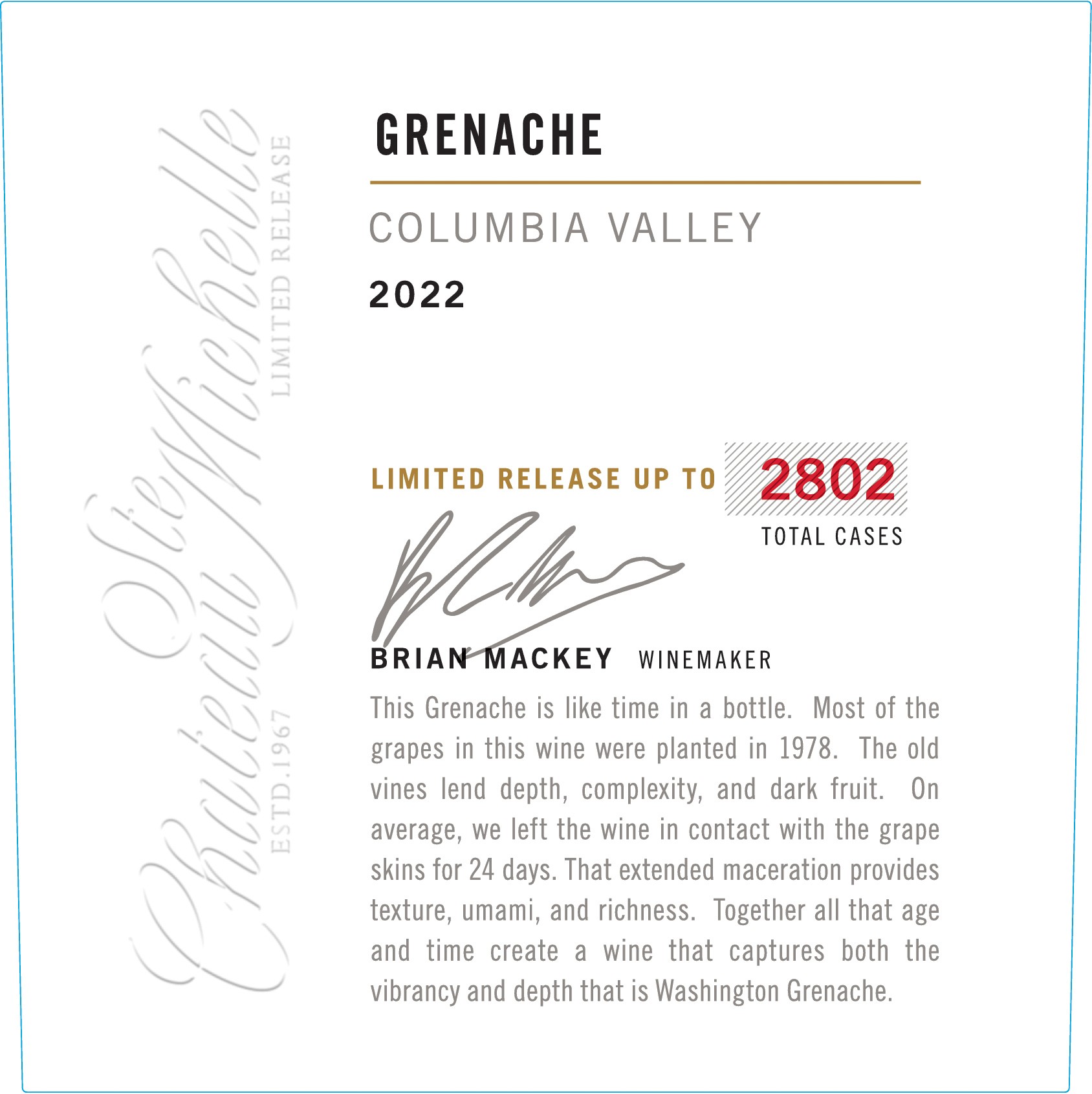 Grenache Columbia Valley