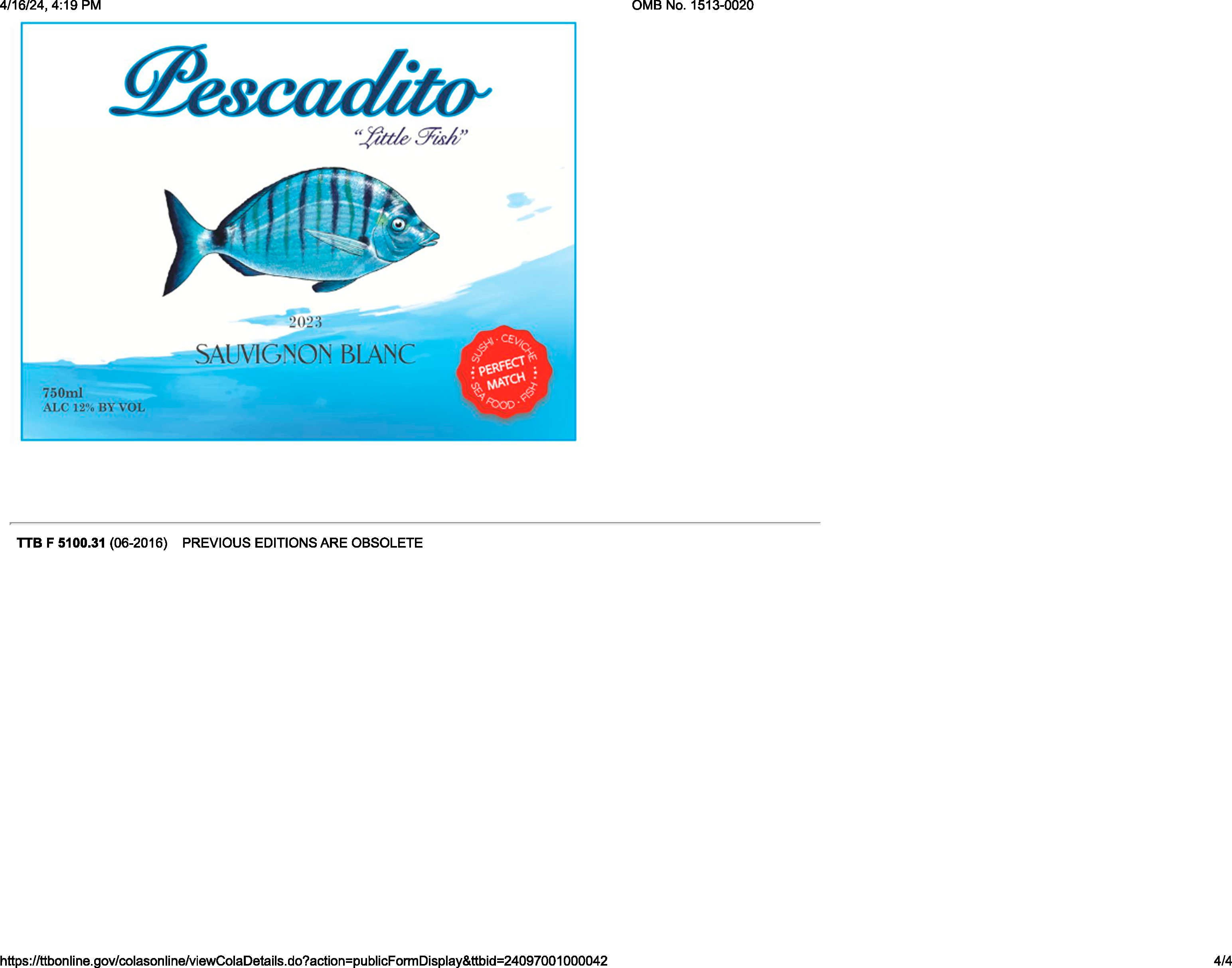 Pescadito Little Fiak