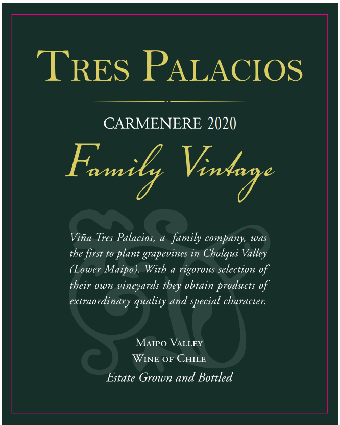 Family Vintage Carmenere