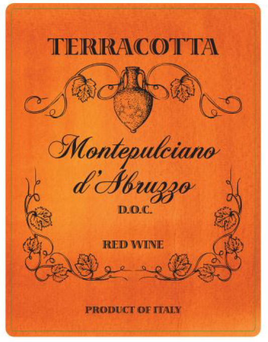 Terracotta Montepulciano D'abruzzo D.O.C.