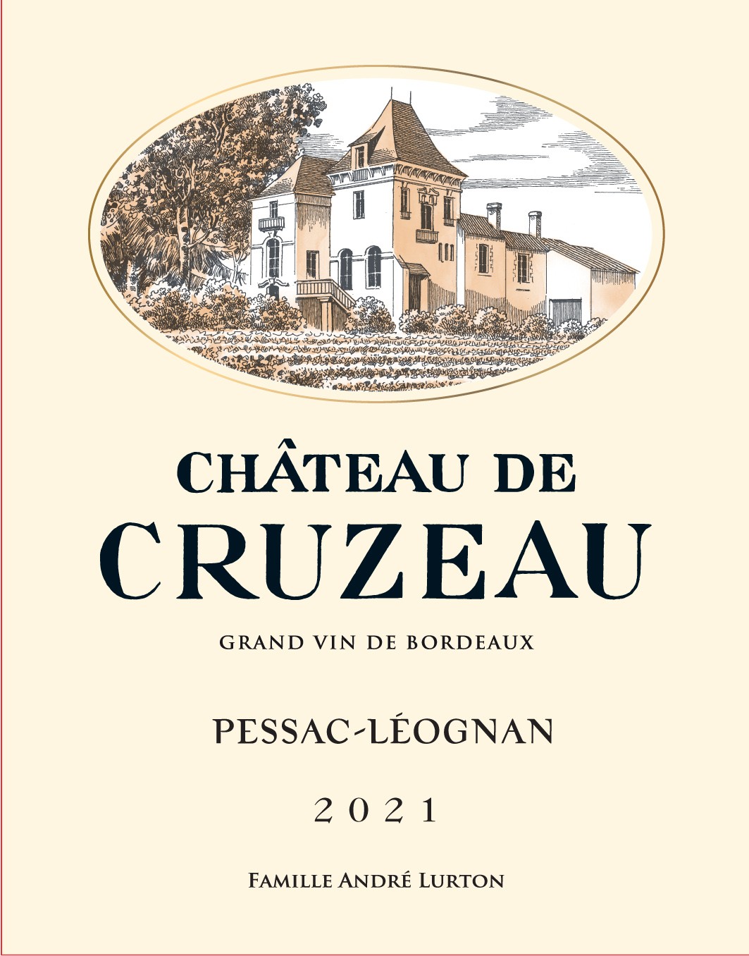 Château De Cruzeau Grand Vin De Bordeaux