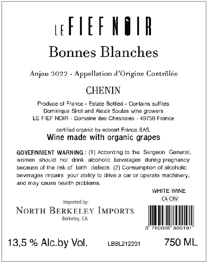 Bonnes Blanches