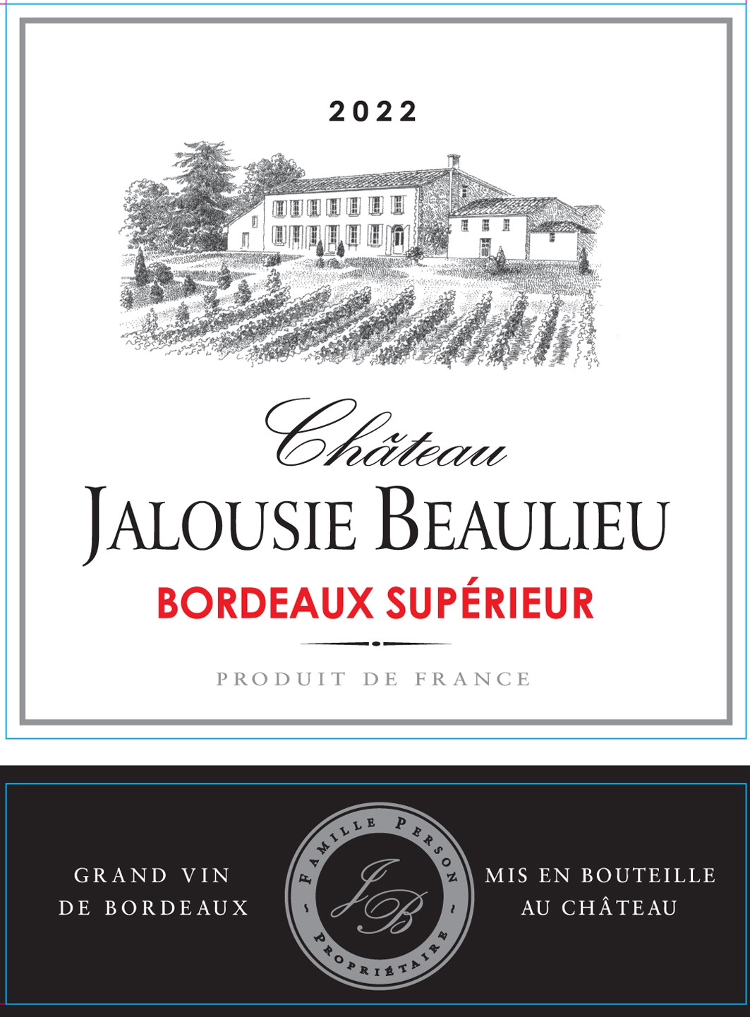 Jalousie Beaulieu Bordeaux Supérieur