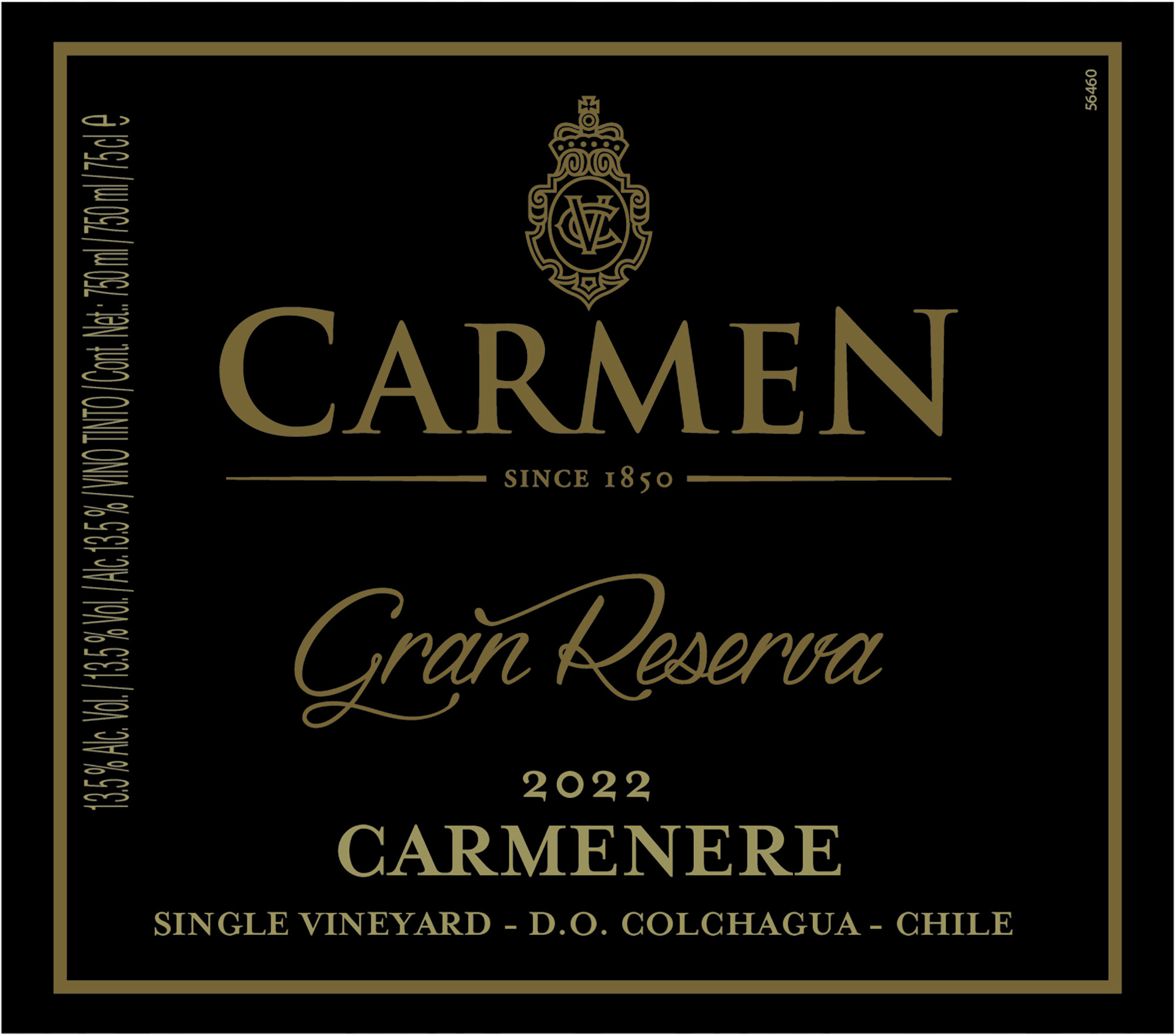 Gran Reserva  Carmenere Single Vineyard