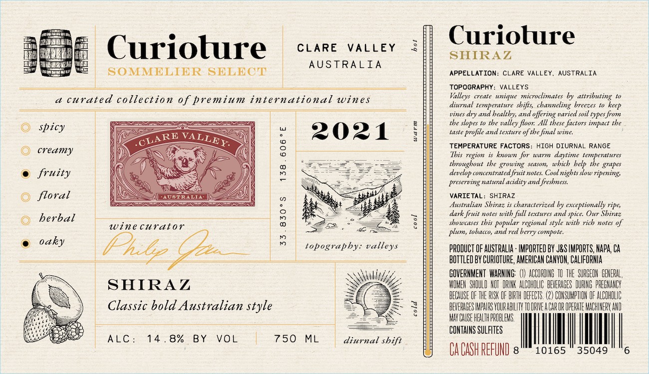 Curioture Shiraz
