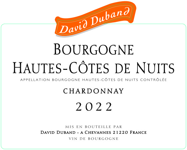 Hautes Côtes De Nuits Chardonnay