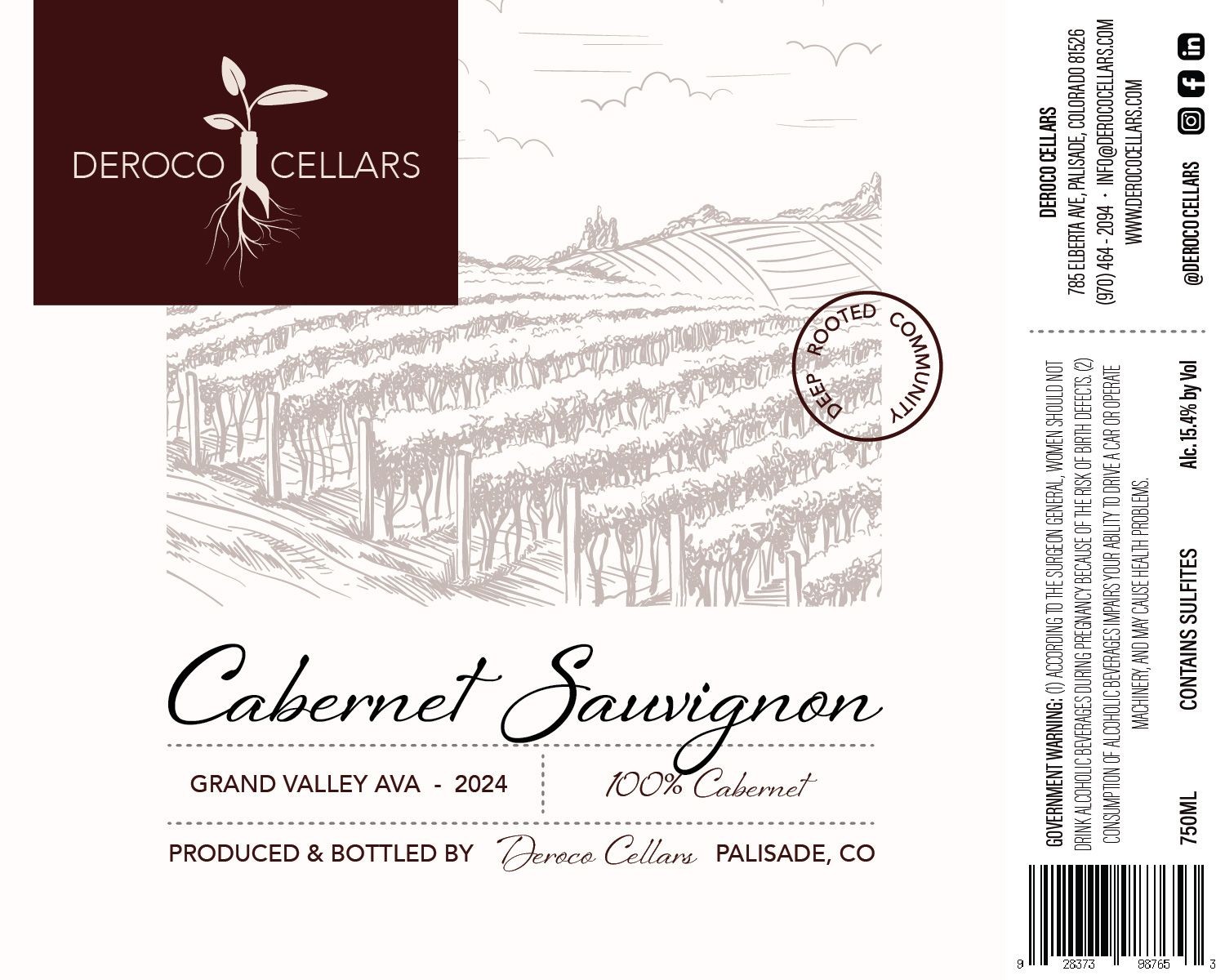 Rooted Cabernet Sauvignon