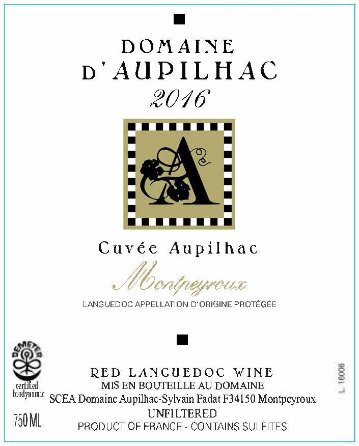 Cuvee Aupilhac Montpeyroux