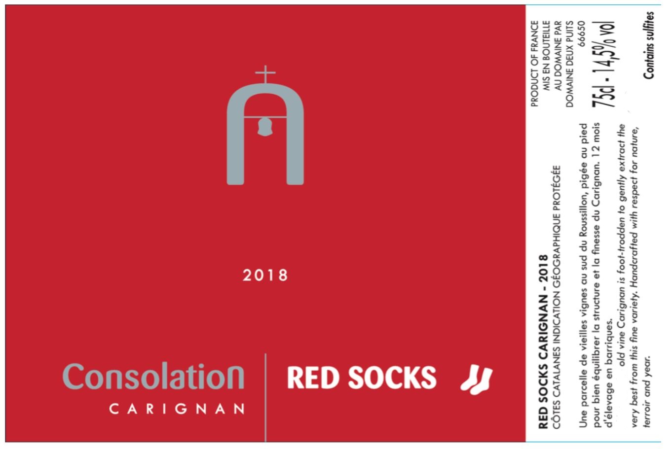 Consolation Red Socks Carignan