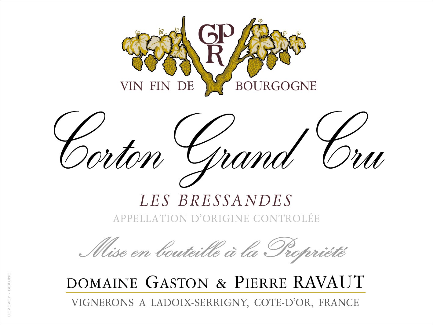 Corton Grand Cru Les Bressandes