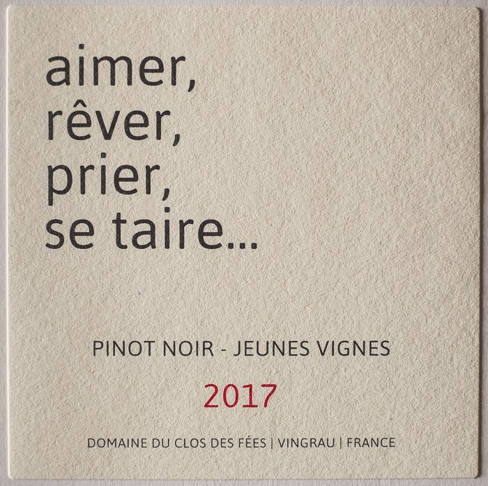 Aimer, Rever, Prier, Se Taire Jeunes Vignes
