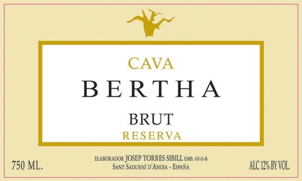 Bertha Brut Reserva Cava