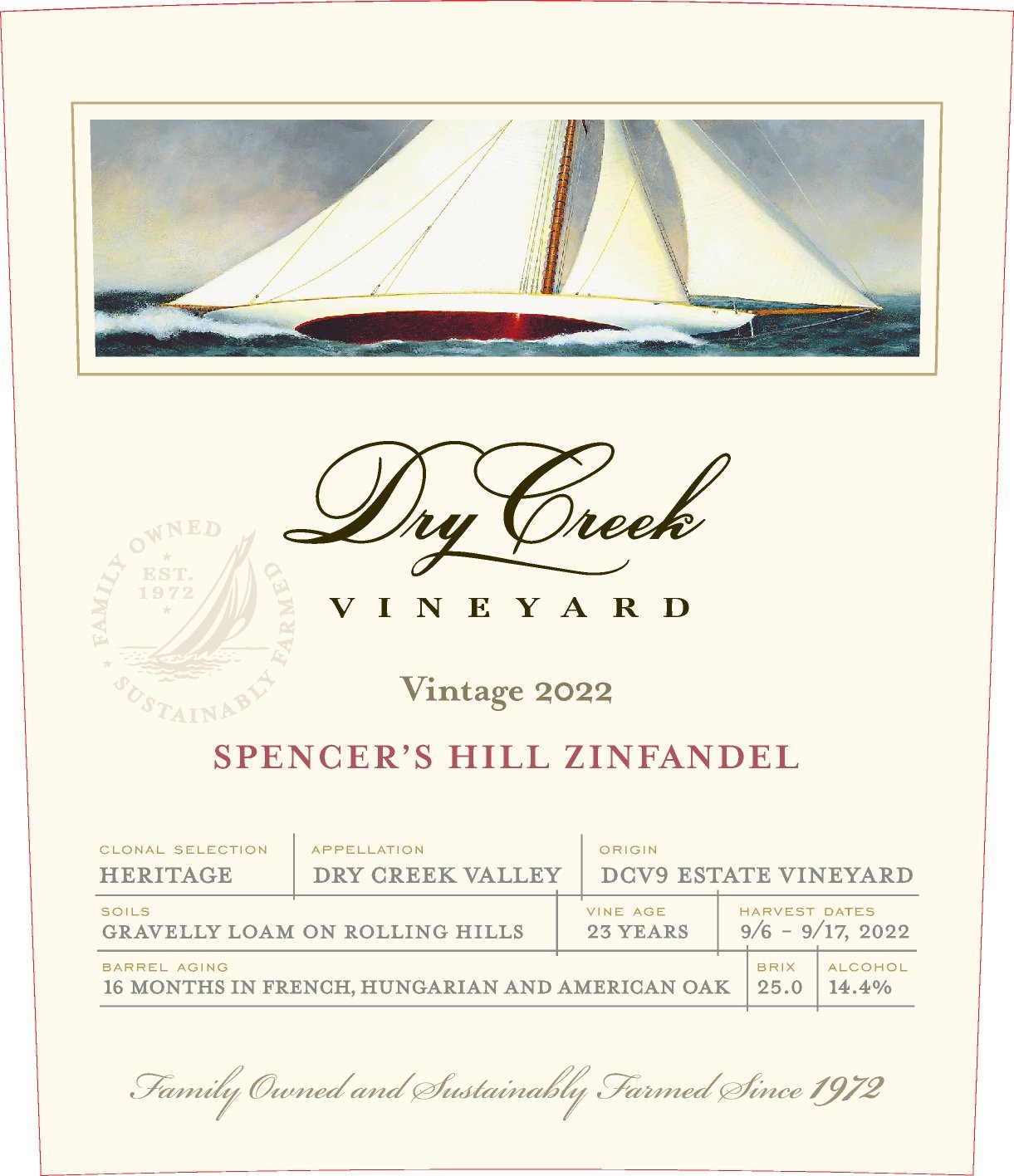 Spencer's Hill Zinfandel