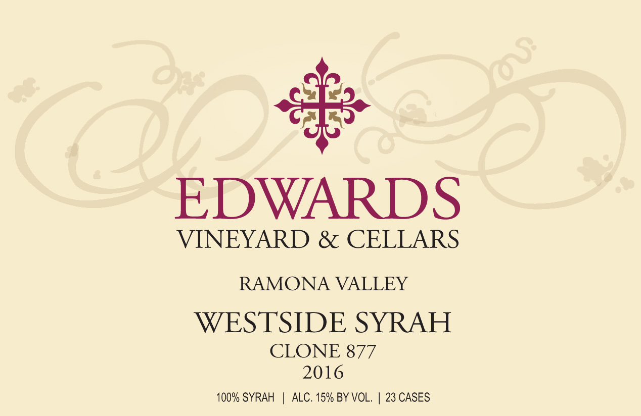 Westside Syrah Clone 877