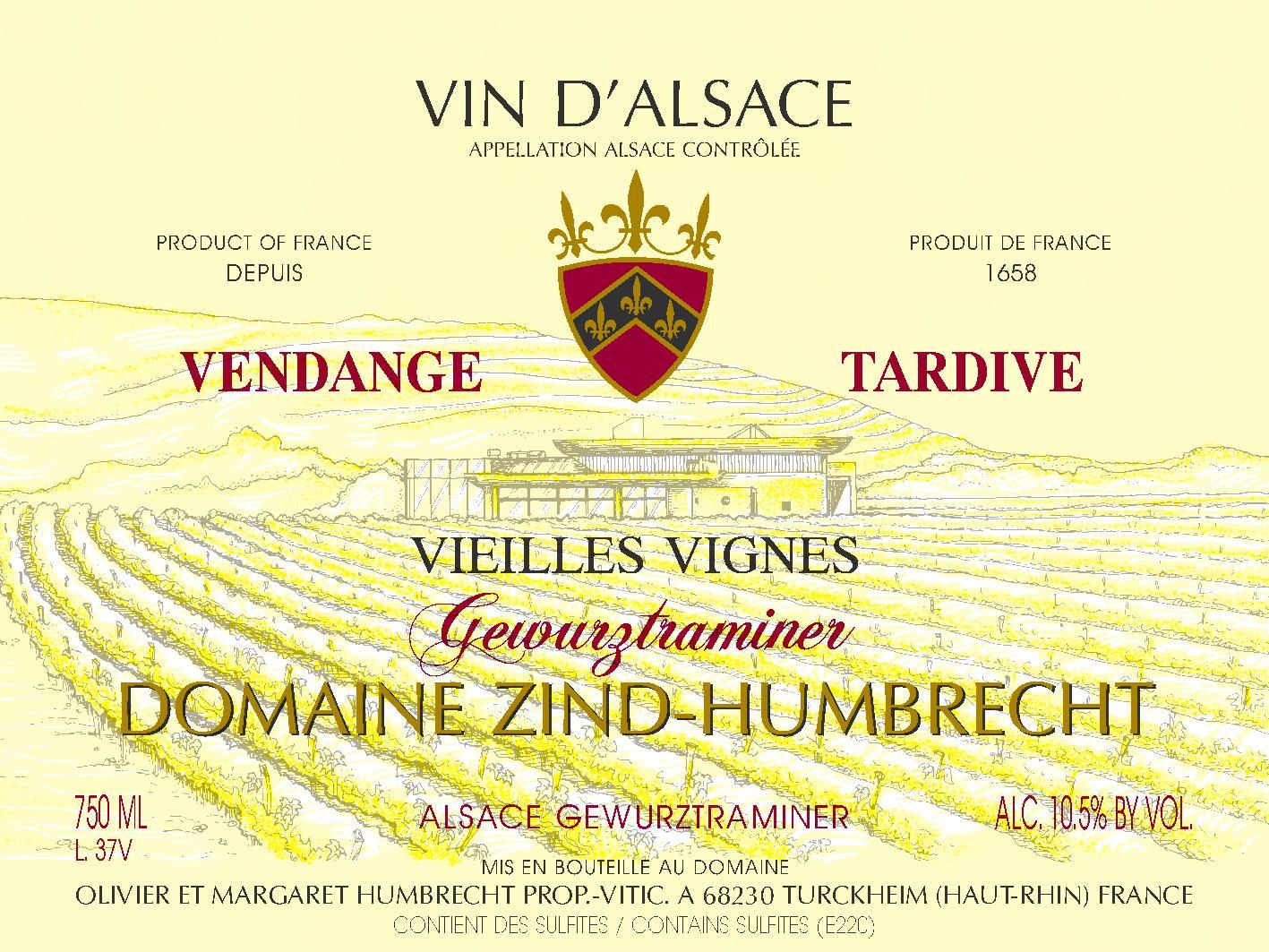 Vieilles Vignes Vendage Tardive