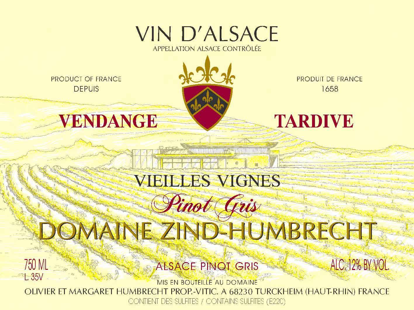 Vieilles Vignes Vendage Tardive