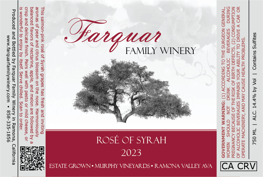 Rosé Of Syrah