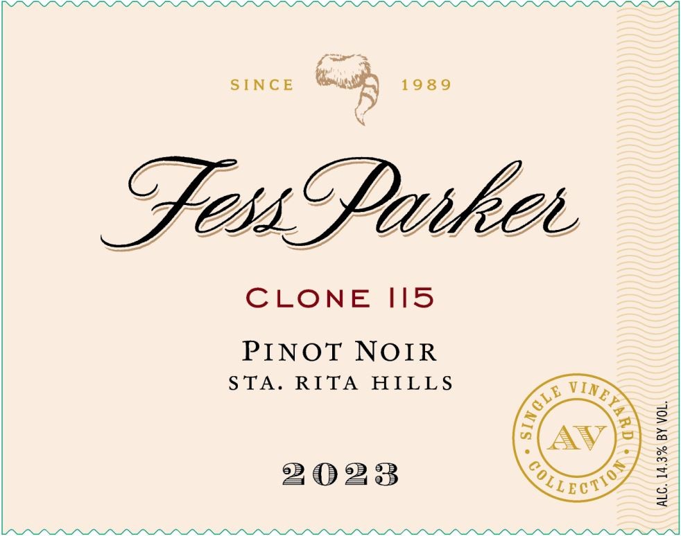 Clone 115 Pinot Noir Sta. Rita Hills Vineyard