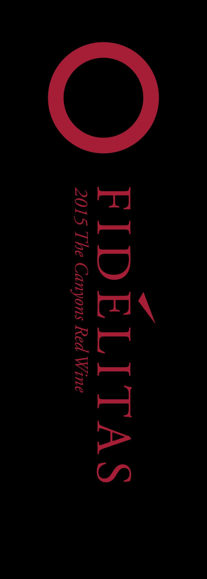 Canyons Vineyard Red Wine