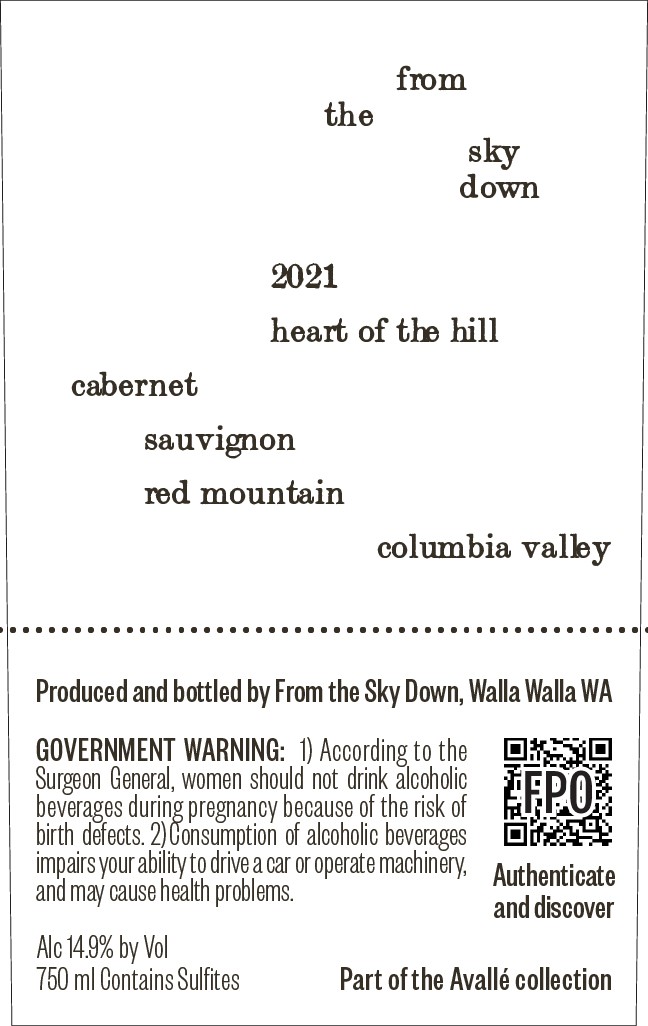 Heart Of The Hill Cabernet Sauvignon