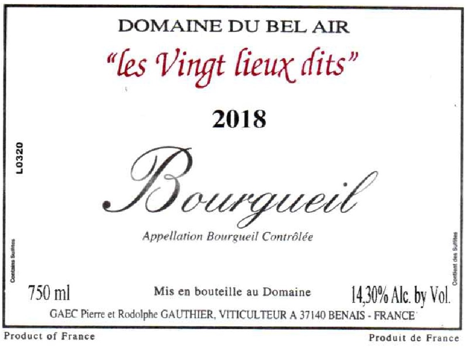 Les Vingt Lieux Dits