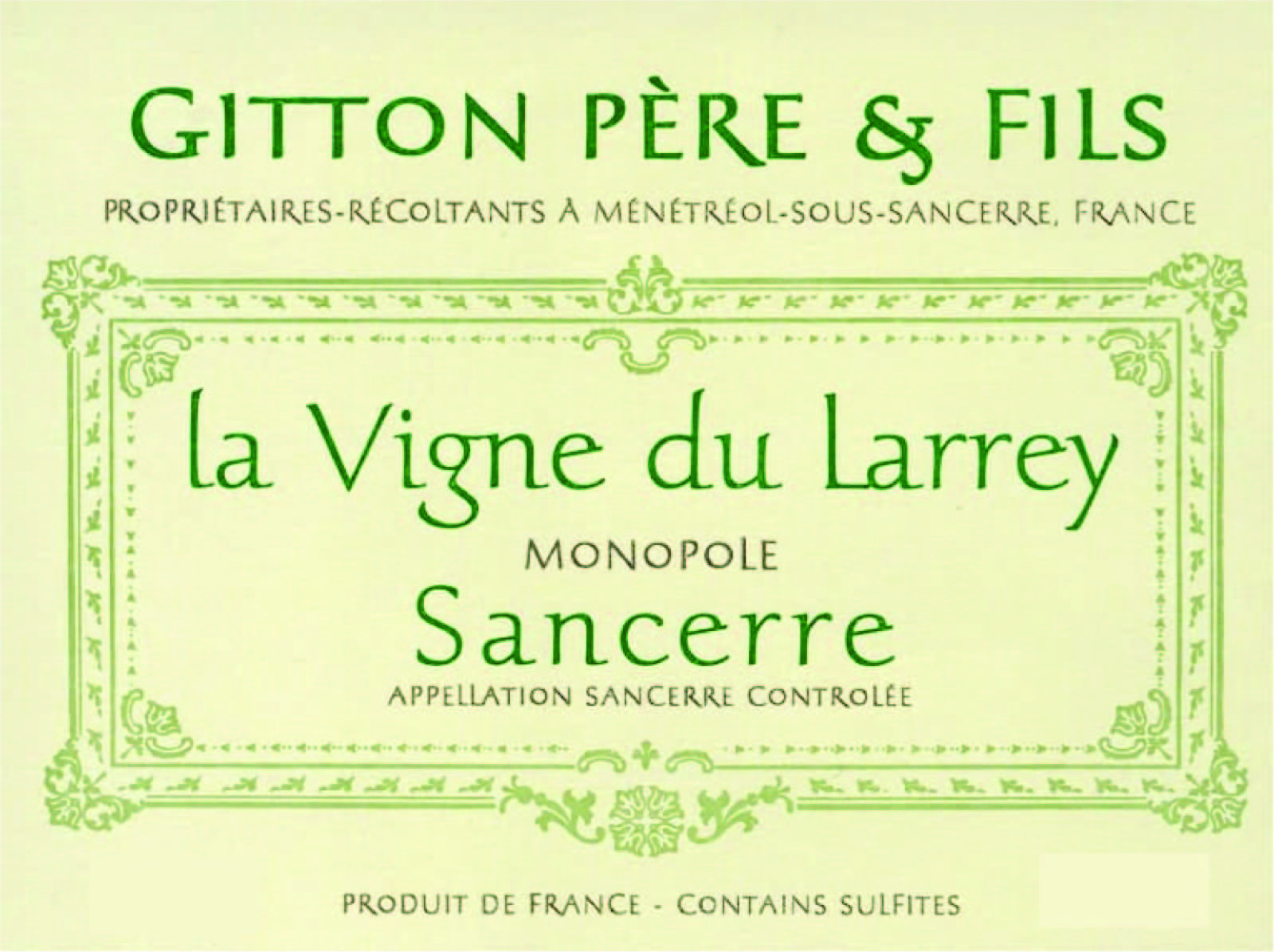 La Vigne Du Larrey