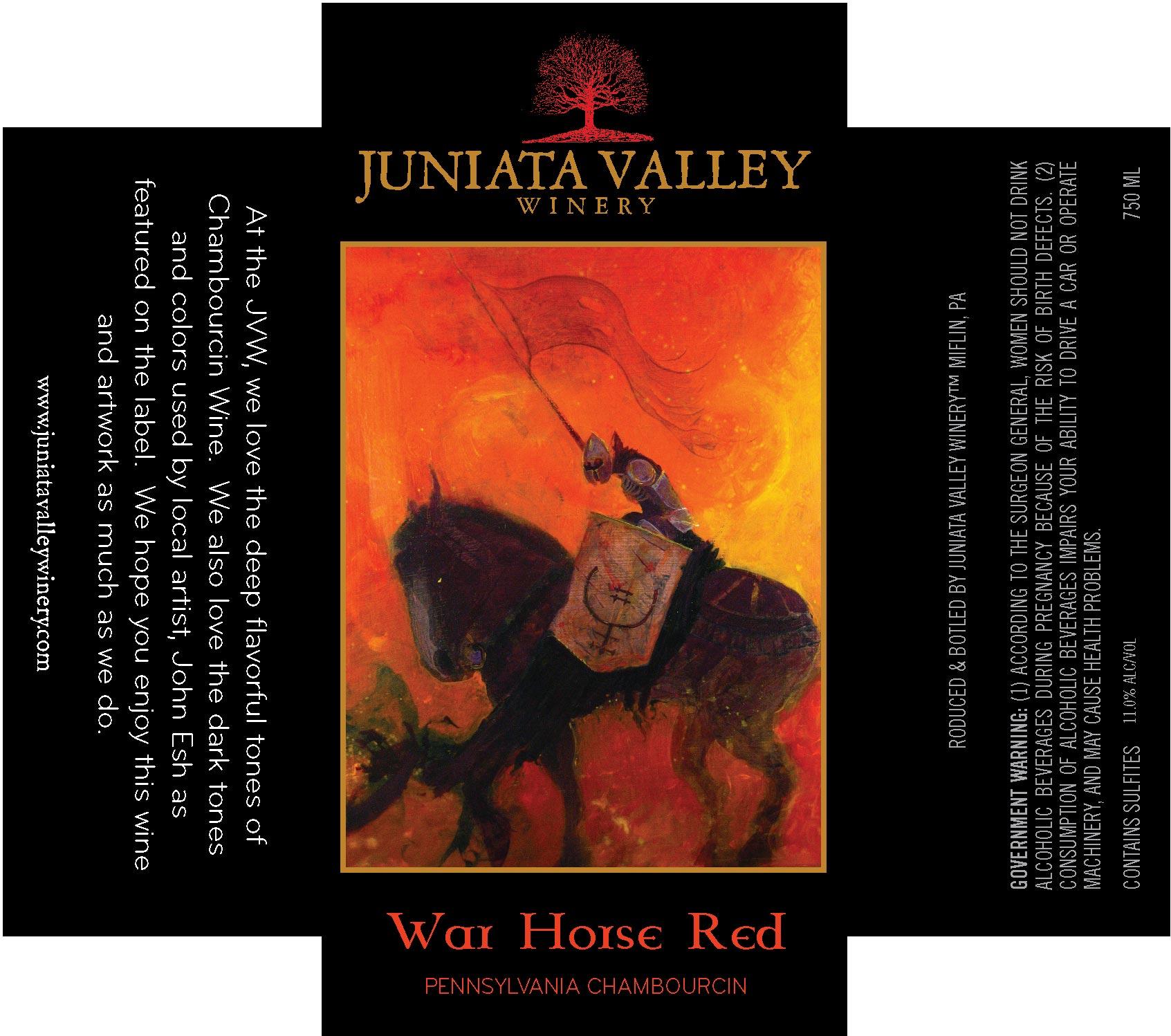 War Horse Red