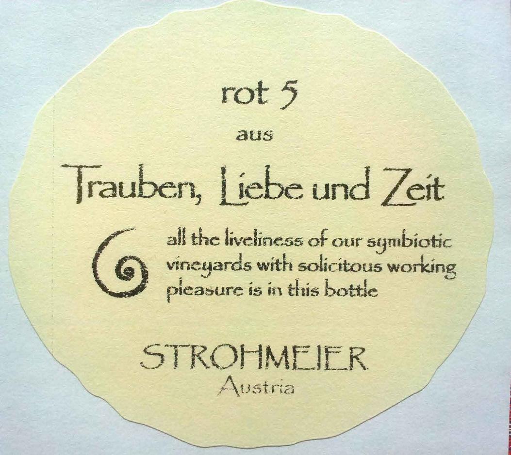 Trauben Liebe Zeit Rot No5