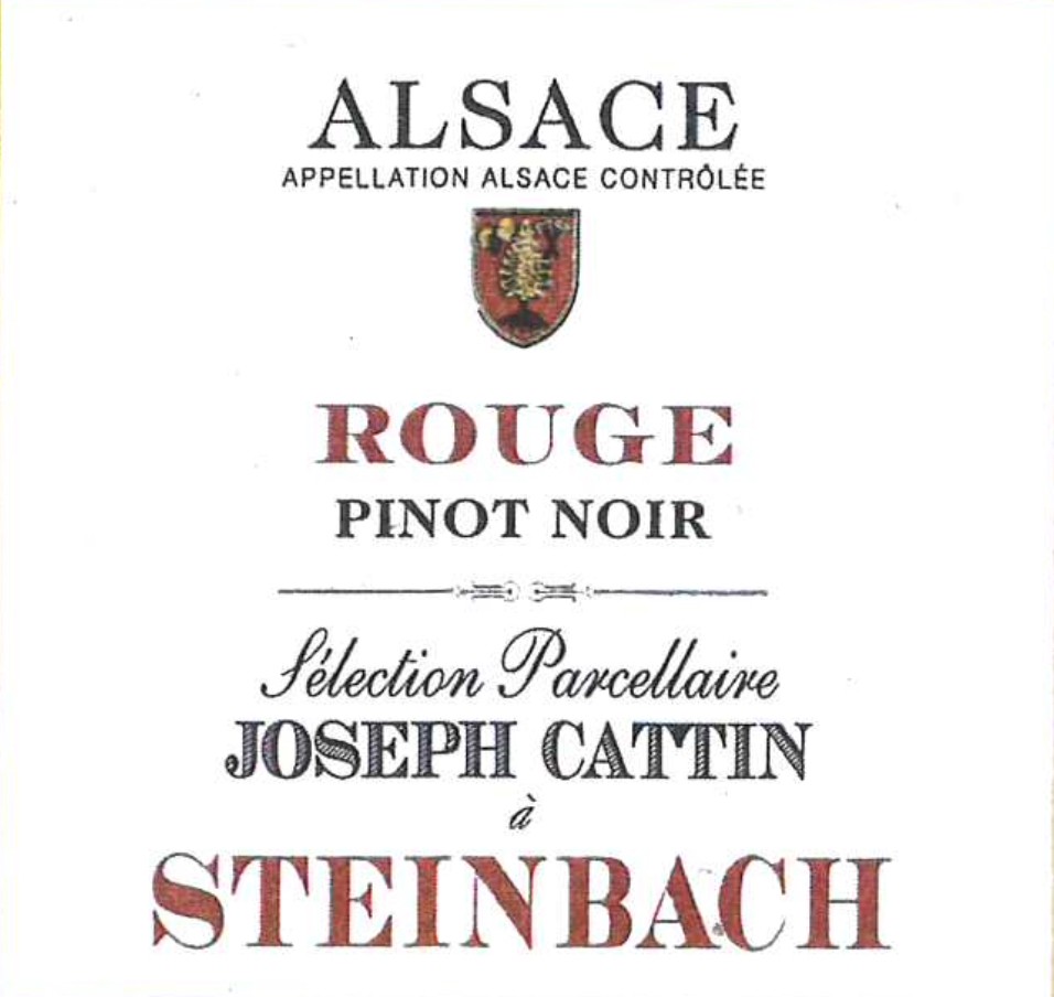 Alsace Rouge Pinot Noir